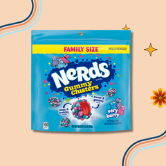Nerds Gummy Clusters Very Berry 524g