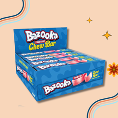 Bazooka Strawberry Chew Bar