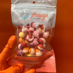 Fruit Balls Dessert Flavour - Freeze Dried Sweets - Vegetarian, Vegan & Halal
