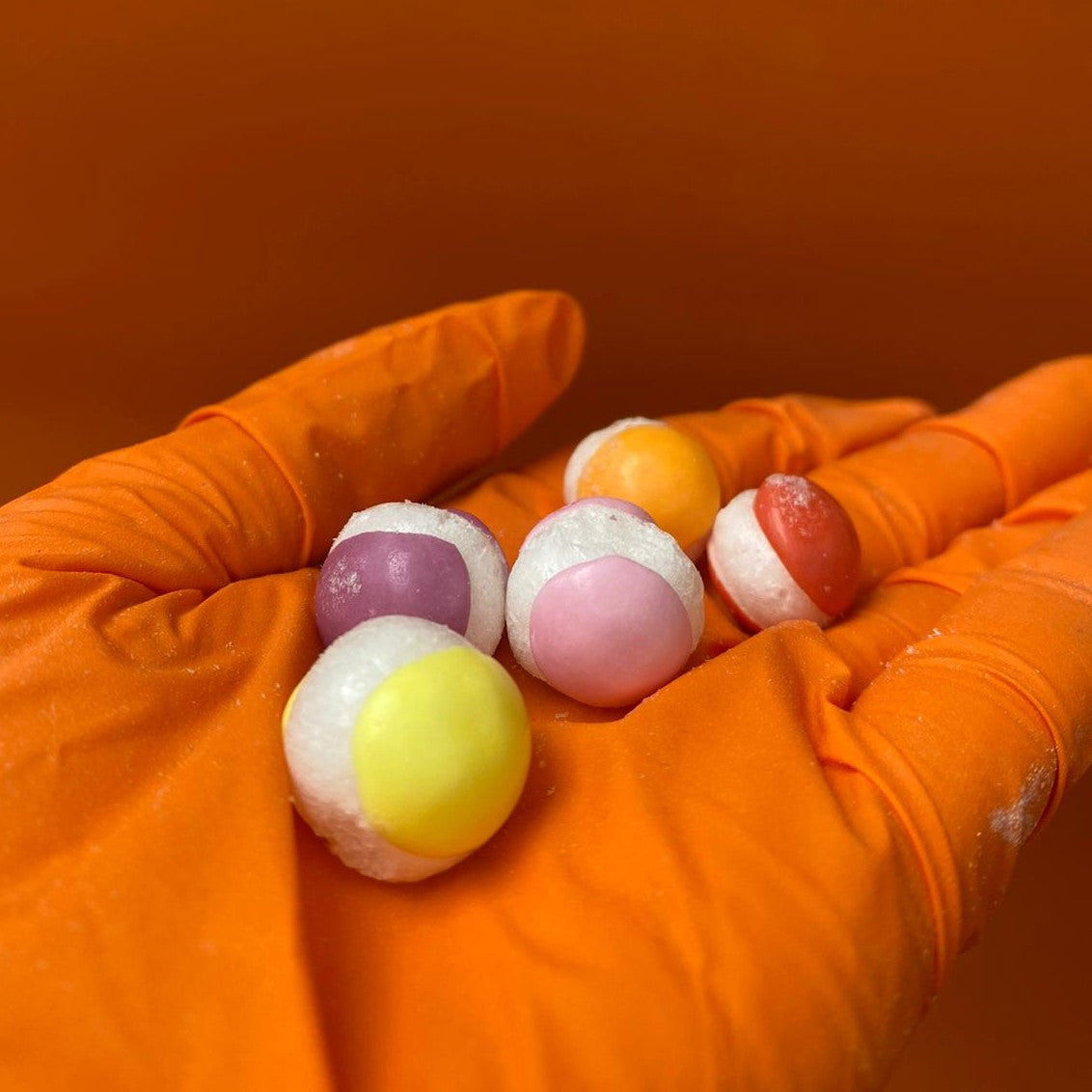 Fruit Balls Dessert Flavour Freeze Dried Sweets Vegetarian & Halal