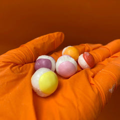 Fruit Balls Dessert Flavour - Freeze Dried Sweets - Vegetarian, Vegan & Halal