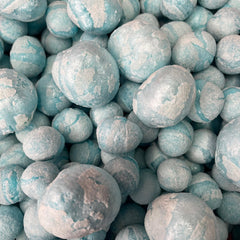 Dr. Sour Powder Balls Sour Blueberry - Freeze Dried Sweets - Vegetarian & Halal, Gluten-Free
