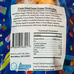 Fanta Orange Fruitos  - Freeze Dried Sweets | Vegetarian & Vegan