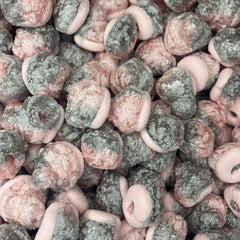 Fizzy Blackcurrant Hoops - Freeze Dried Sweets | Gluten-Free