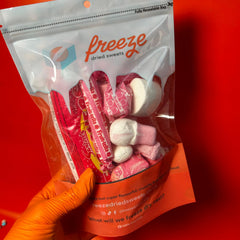 Mystery Pink Mix 125g - Freeze Dried Sweets