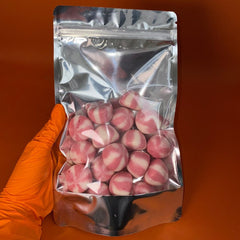 Strawberry Twist Kisses - Freeze Dried Sweets - Gluten Free & Dairy Free