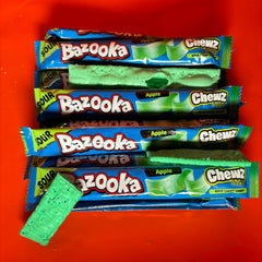 Ka-boom Green Apple Sour Chew Bar - Freeze Dried Sweets