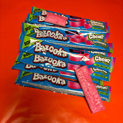 Ka-boom Cherry Sour Chew Bars - Freeze Dried Sweets