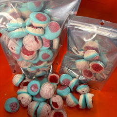 Jelly Filled Brains - Freeze Dried Sweets