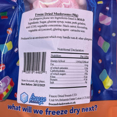 Mushrooms - Freeze Dried Sweets - Dairy Free & Gluten Free