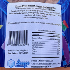 Salted Caramel Bon Bons - Freeze Dried Sweets | Gluten-Free