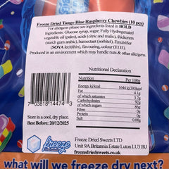 Tango Blue Raspberry Chewbies - Freeze Dried Sweets