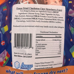 Charleston Chew Strawberry - Imported directly from USA - Freeze Dried Sweets