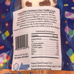 Charleston Chew Vanilla - Imported directly from USA - Freeze Dried Sweets