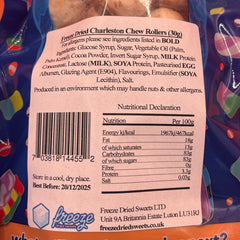 Charleston Chew Rollers - Imported directly from USA - Freeze Dried Sweets