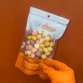 Original Fruity Square Chews Minis Unwrapped - Freeze Dried Sweets - Vegetarian & Halal