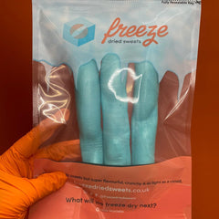 Ka-boom Blue Raspberry Chew Bars - Freeze Dried Sweets