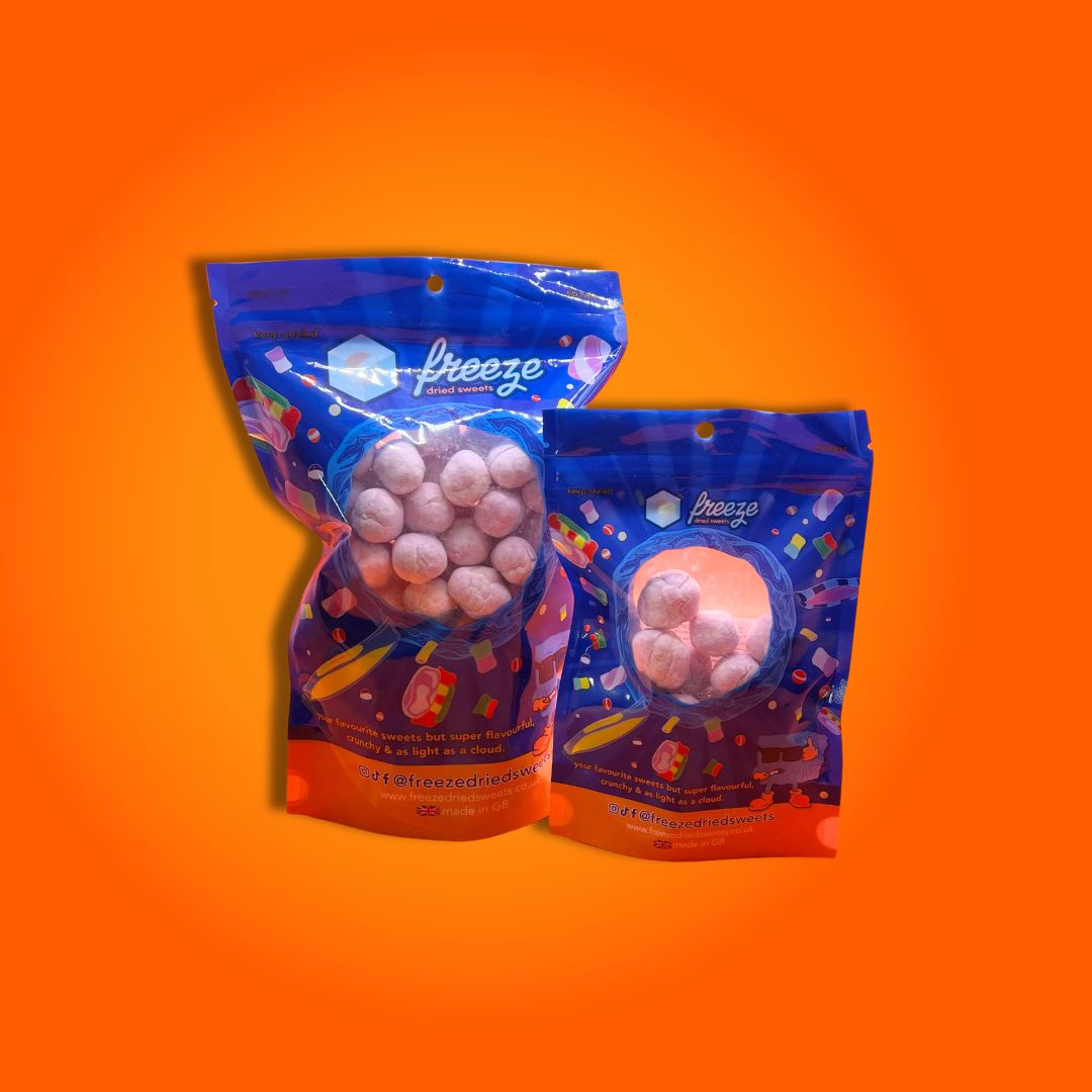 Bon Bons Strawberry - Freeze Dried Sweets - Vegetarian & Halal