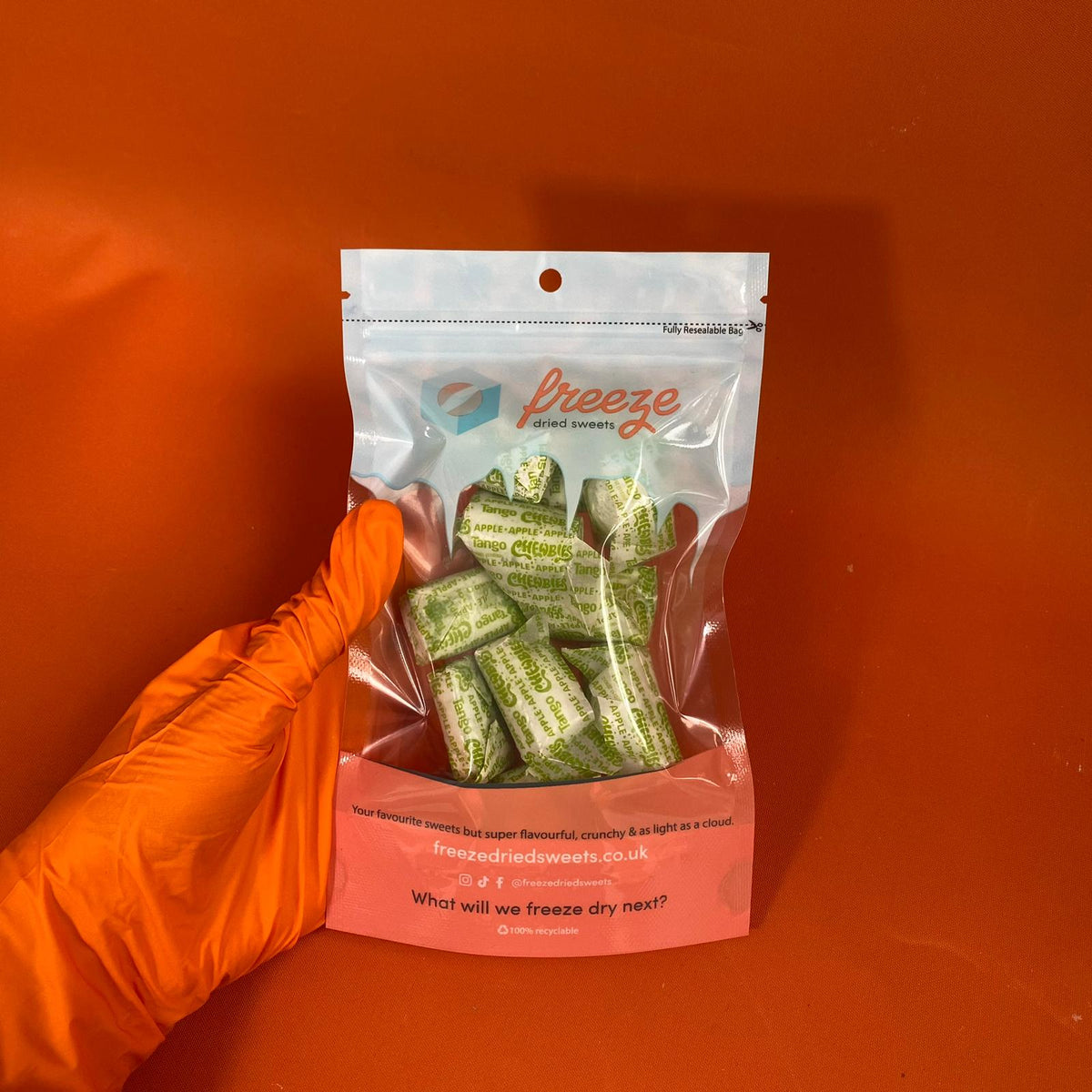 Tango Green Apple Chewbies - Freeze Dried Sweets