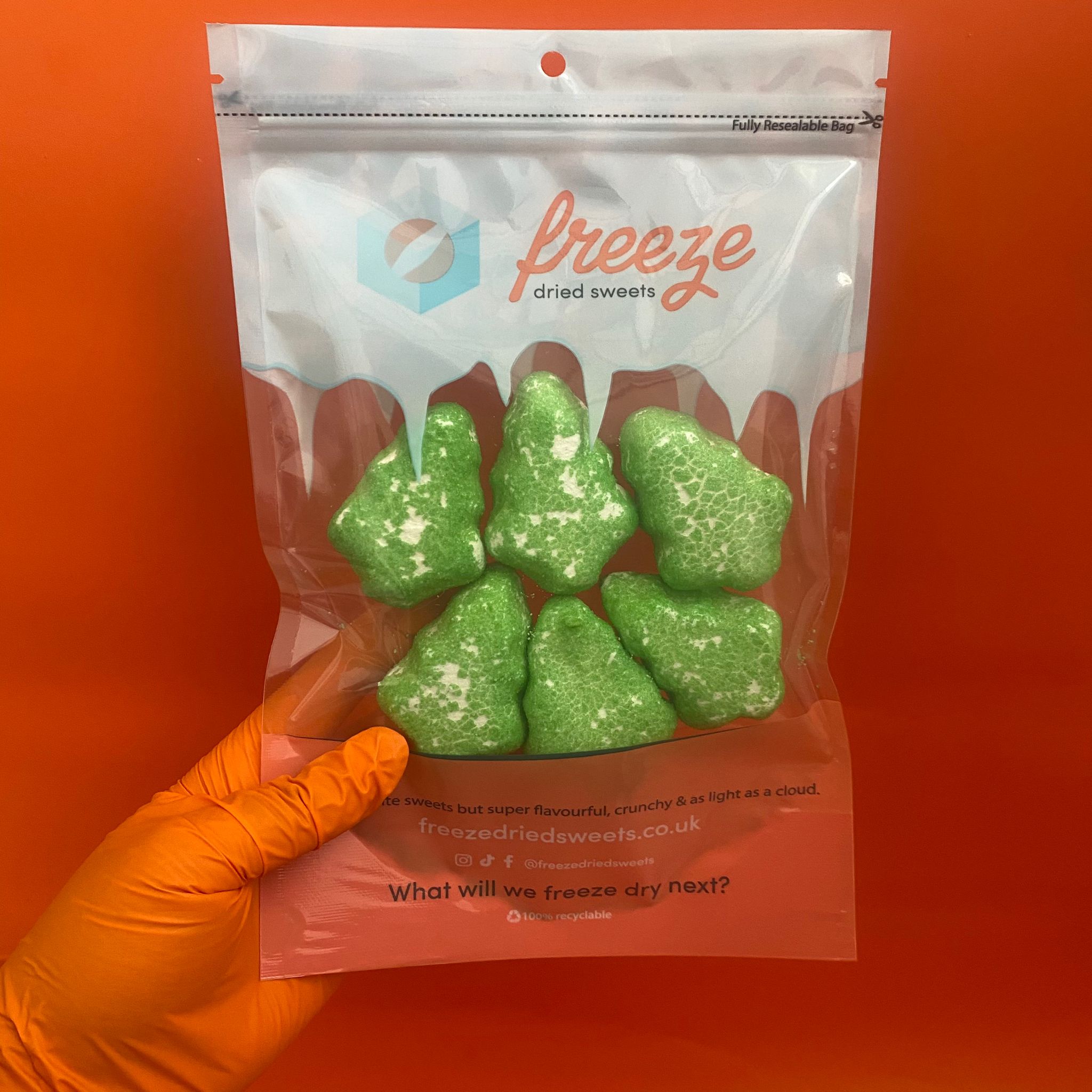 Green Tree Marshmallows  - Freeze Dried Sweets | Gluten Free