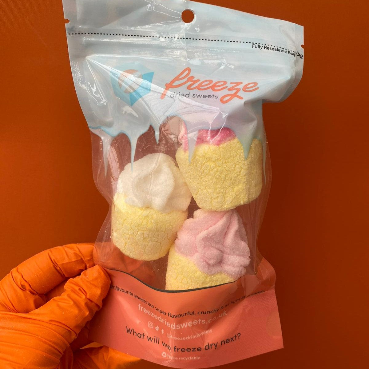 Cupcake Marshmallows  - Freeze Dried Sweets