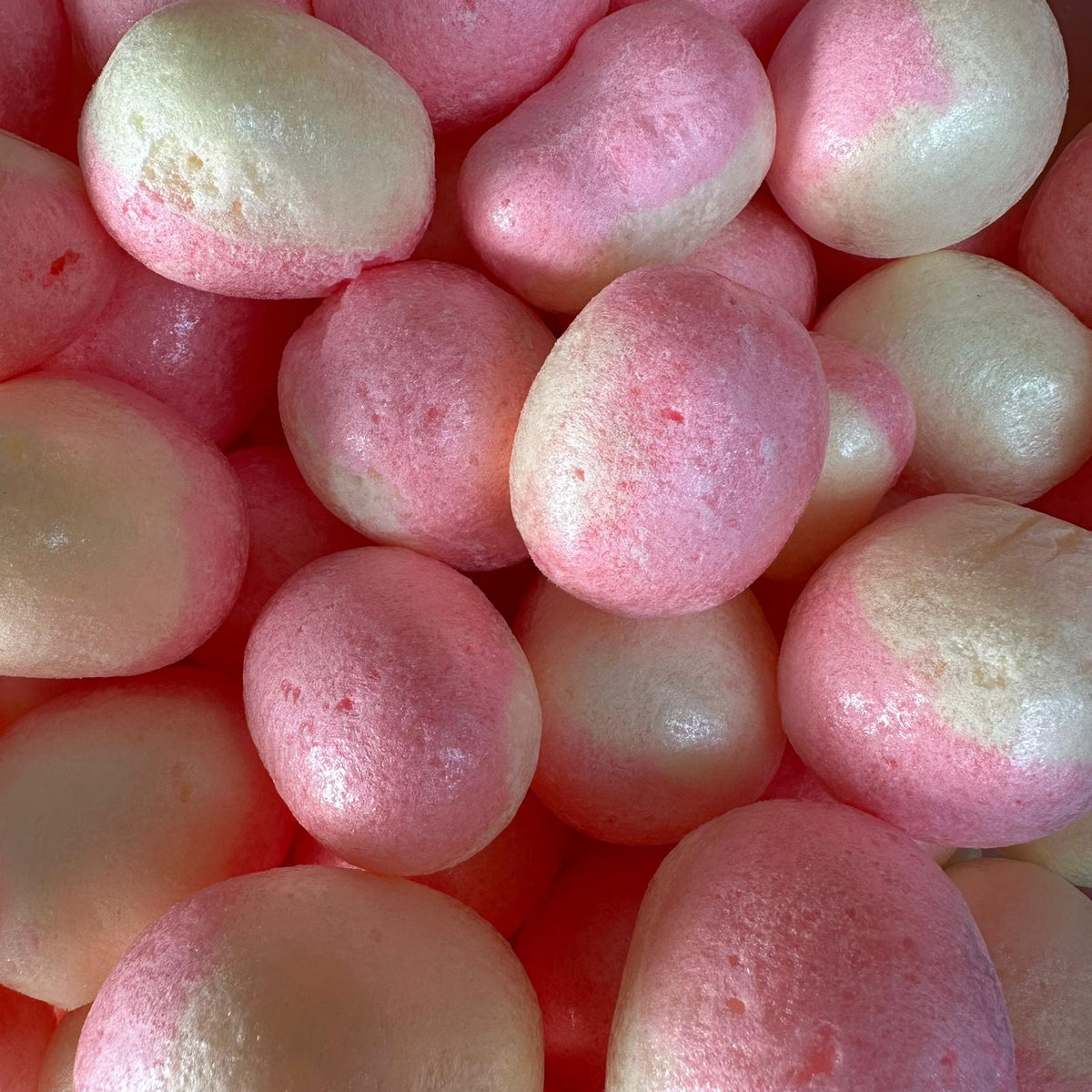 Hard Rhubarb and Custards  - Freeze Dried Sweets