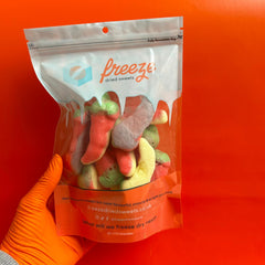 Hot Jelly Filled Chillis - Freeze Dried Sweets