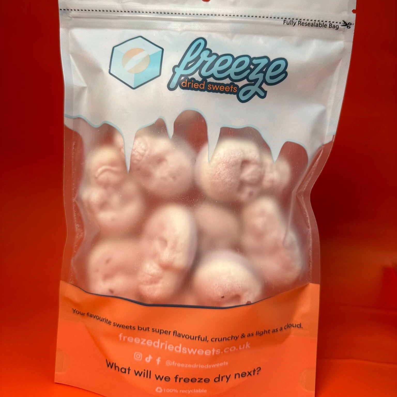 Jelly Filled Skulls - Freeze Dried Sweets | Gluten Free