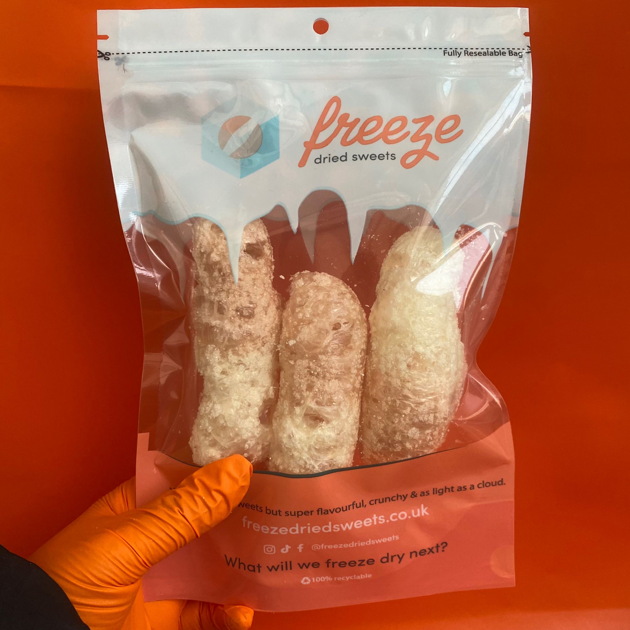 Large Cola Bottles - Freeze Dried Sweets