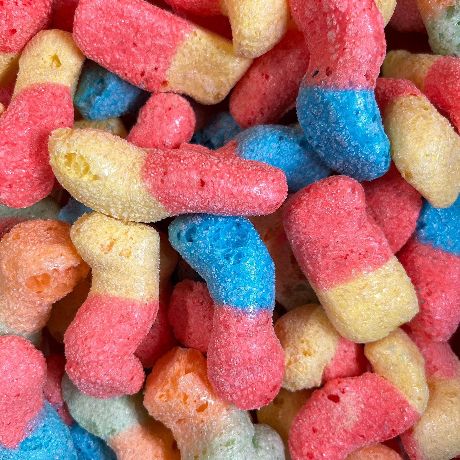 Neon Worms - Freeze Dried Sweets | Gluten Free