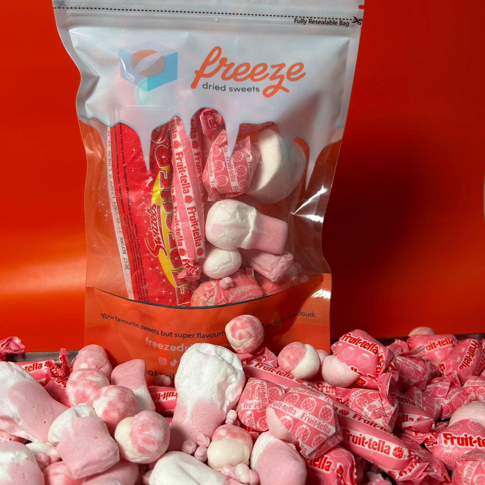 Mystery Pink Mix - Freeze Dried Sweets