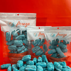 Blue Raspberry Slices - Freeze Dried Sweets | Halal