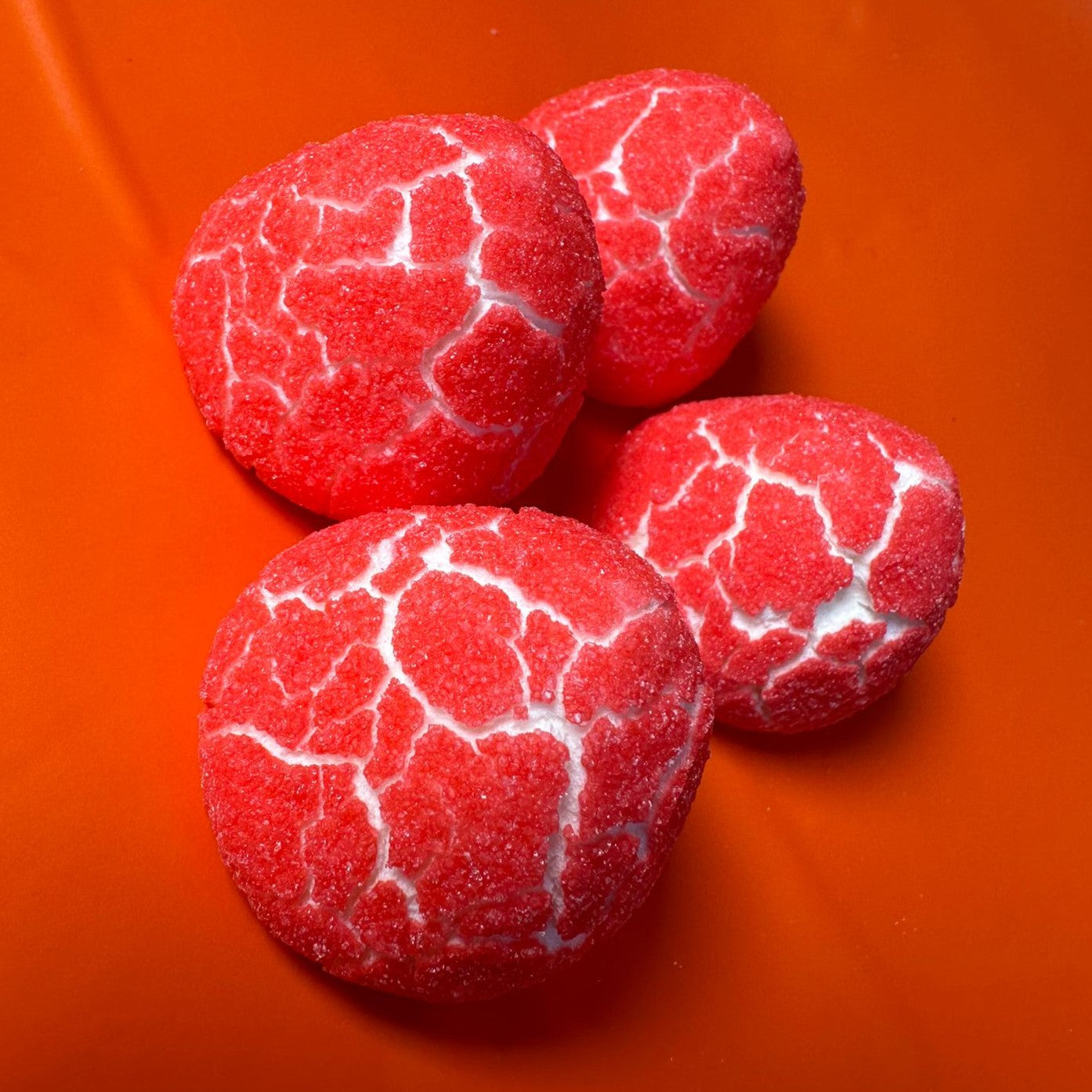 Red Paint Balls  - Freeze Dried Sweets