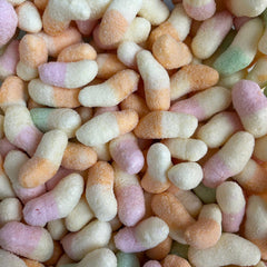 Sour Glow Worms - Freeze Dried Sweets