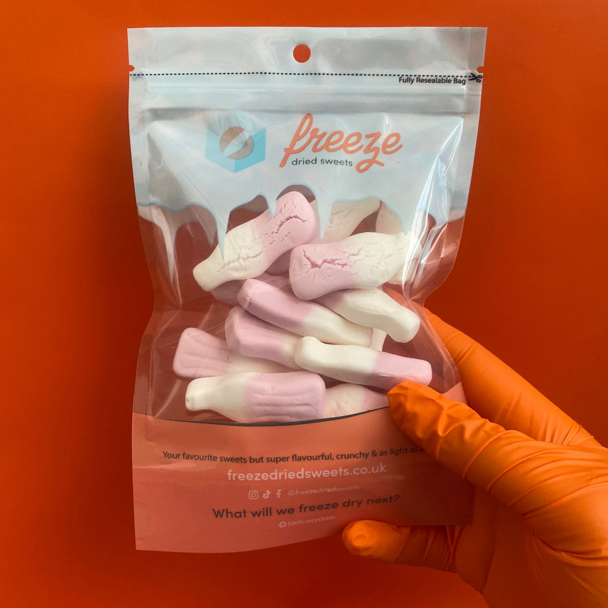 Strawberry Milkshake - Freeze Dried Sweets - Gluten Free & Dairy Free