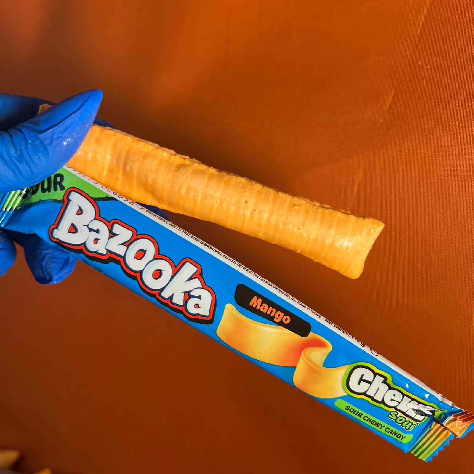 Ka-boom Mango Sour Chew Bars - Freeze Dried Sweets