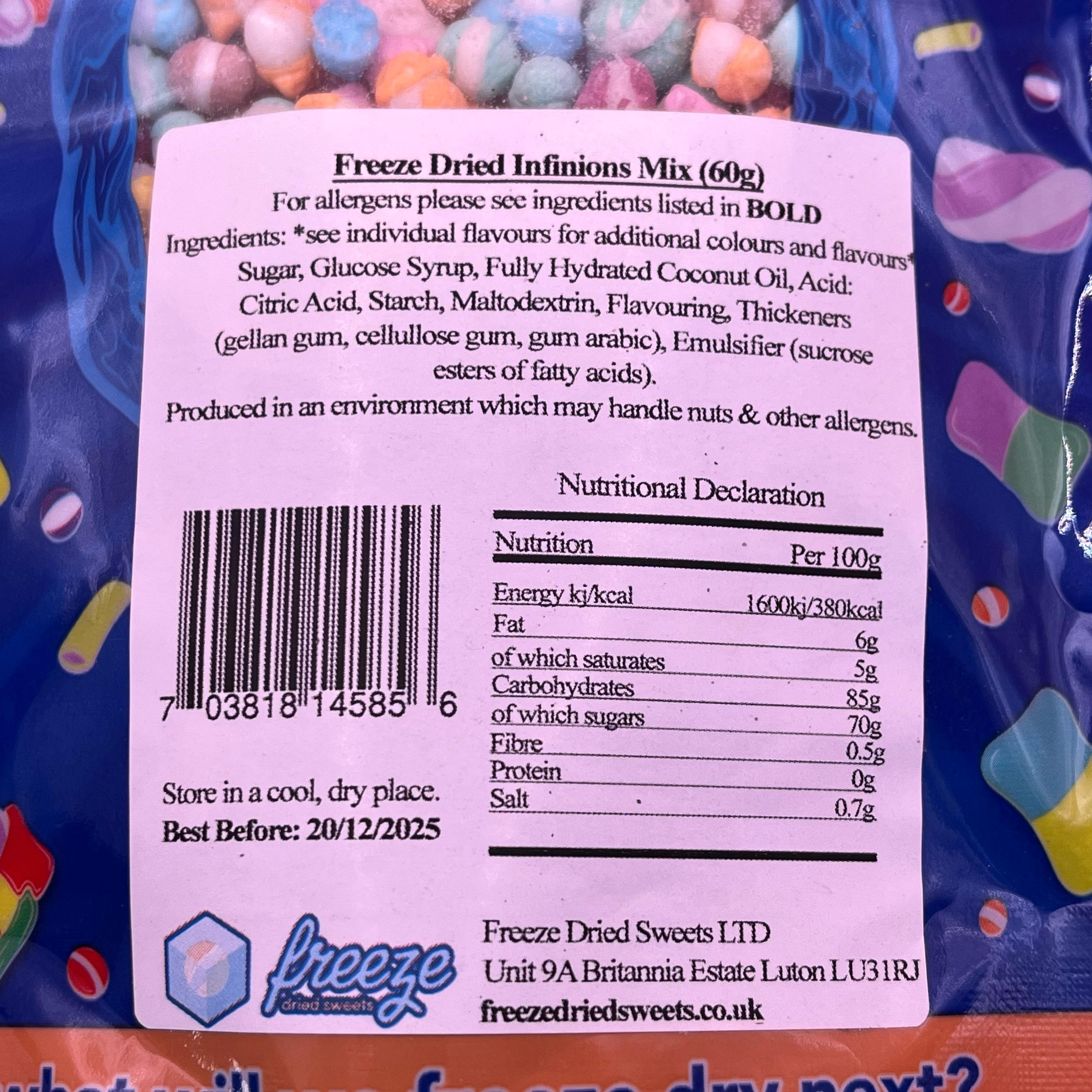 Infinions Mix - Freeze Dried Sweets