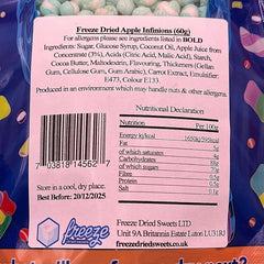 Apple Infinions - Freeze Dried Sweets | Vegan Vegetarian & Gluten Free