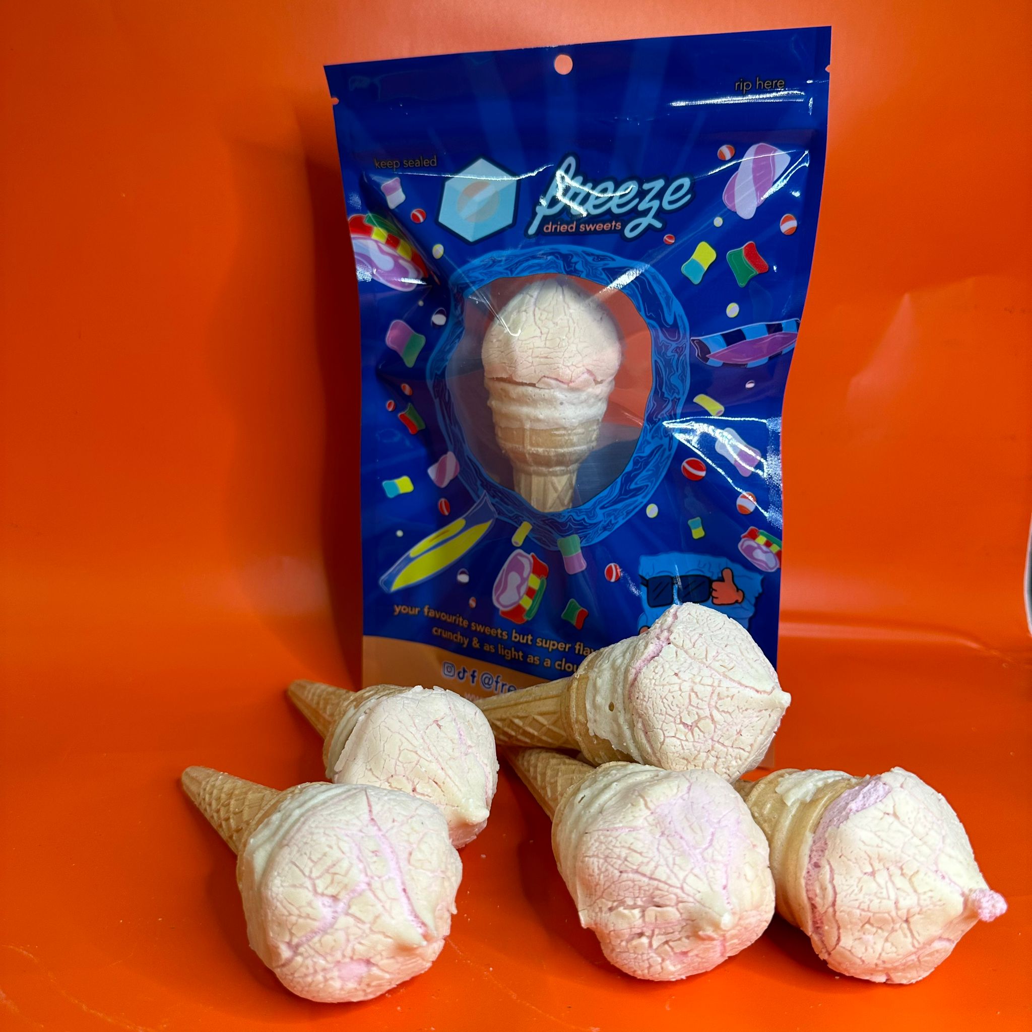 Ice Cream Mallows - Freeze Dried Sweets