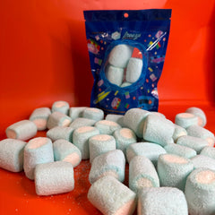 Juicy Drops Raspberry Marshmallow - Freeze Dried Sweets -  Gluten Free