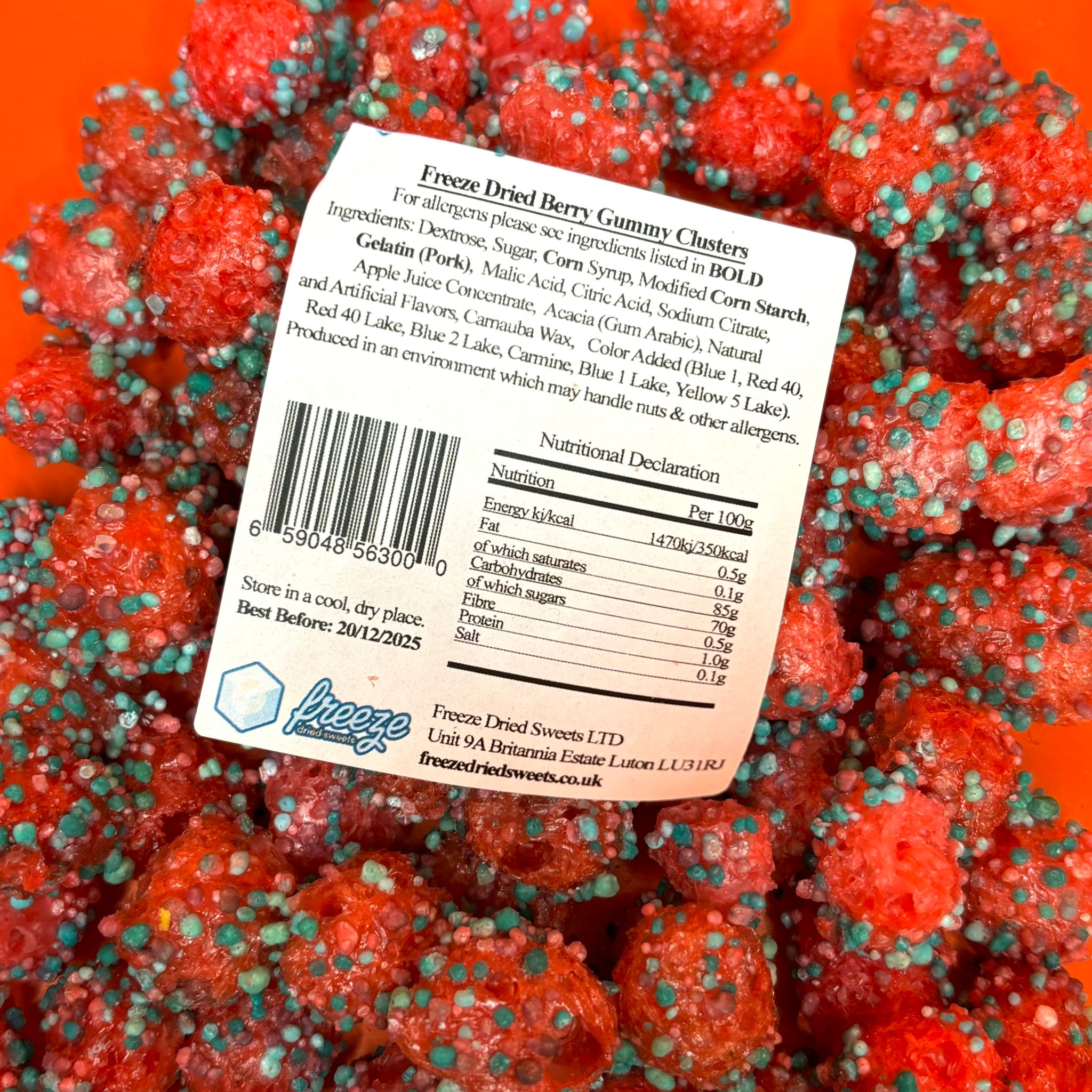 Berry Gummy Clusters - Freeze Dried Sweets | Gluten-Free