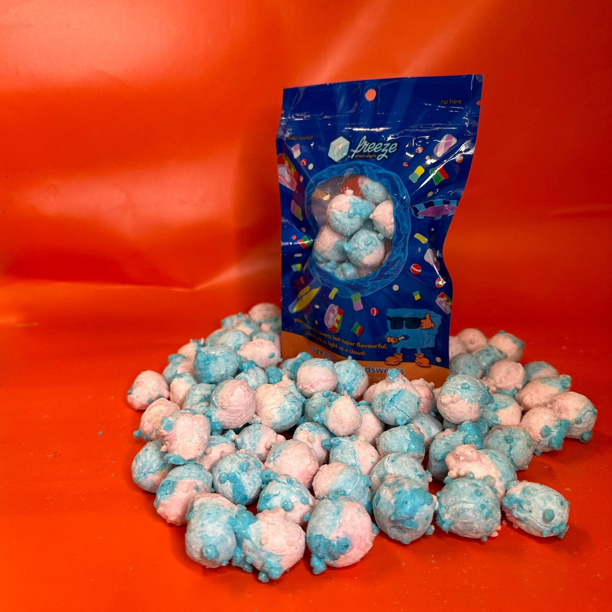 Slush Puppy Bon Bons - Freeze Dried Sweets