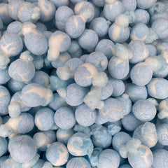 Chewits Blue Raspberry Juicy Bites (Jelly filled Bon Bons) - Freeze Dried Sweets - Vegetarian, Halal, Vegan, Gluten & Dairy Free