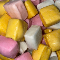 Original Fruity Square Chews - Freeze Dried Sweets - Vegan, Vegetarian & Halal