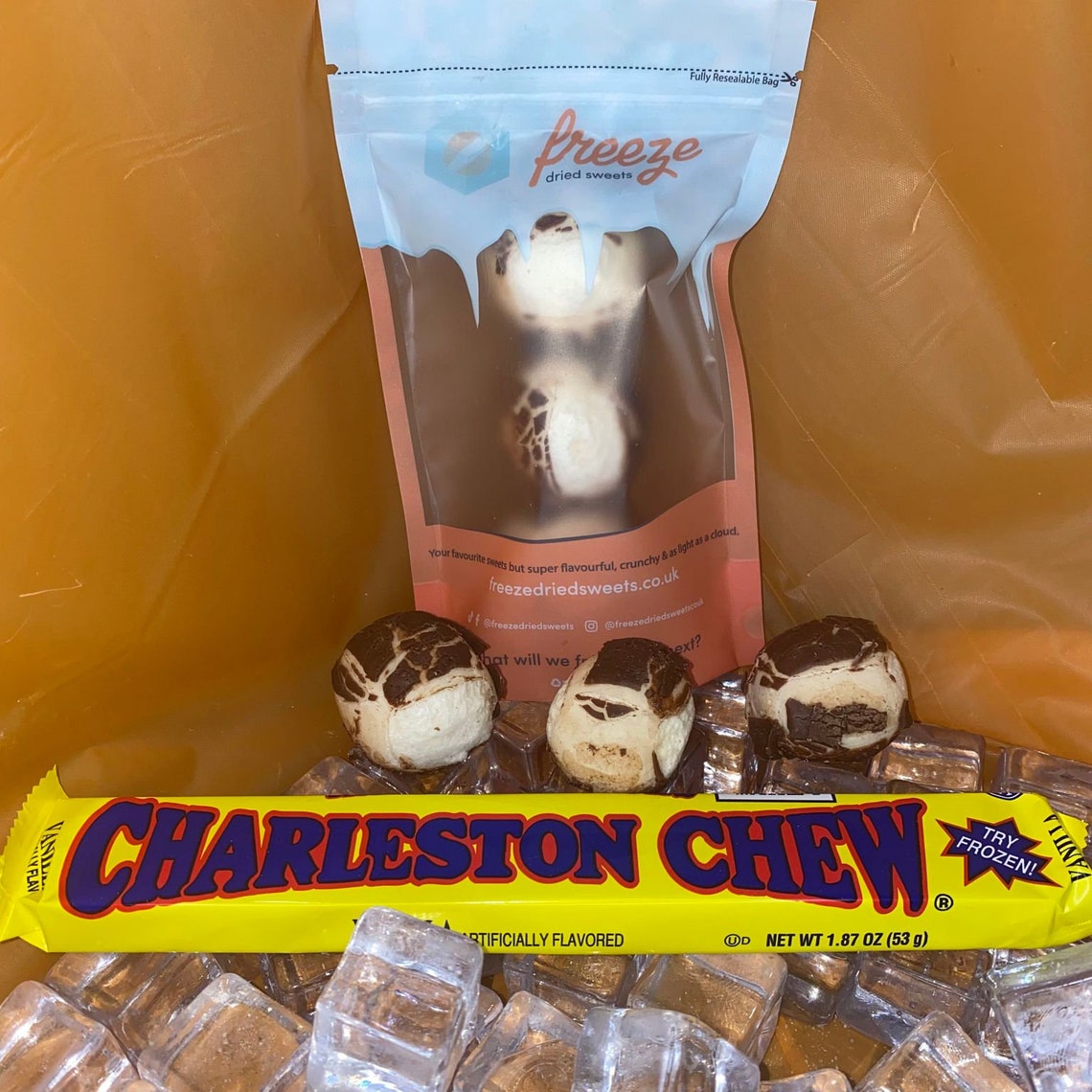 Charleston Chew Vanilla - Imported directly from USA - Freeze Dried Sweets