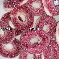 Watermelon Rings - Freeze Dried Sweets - Halal