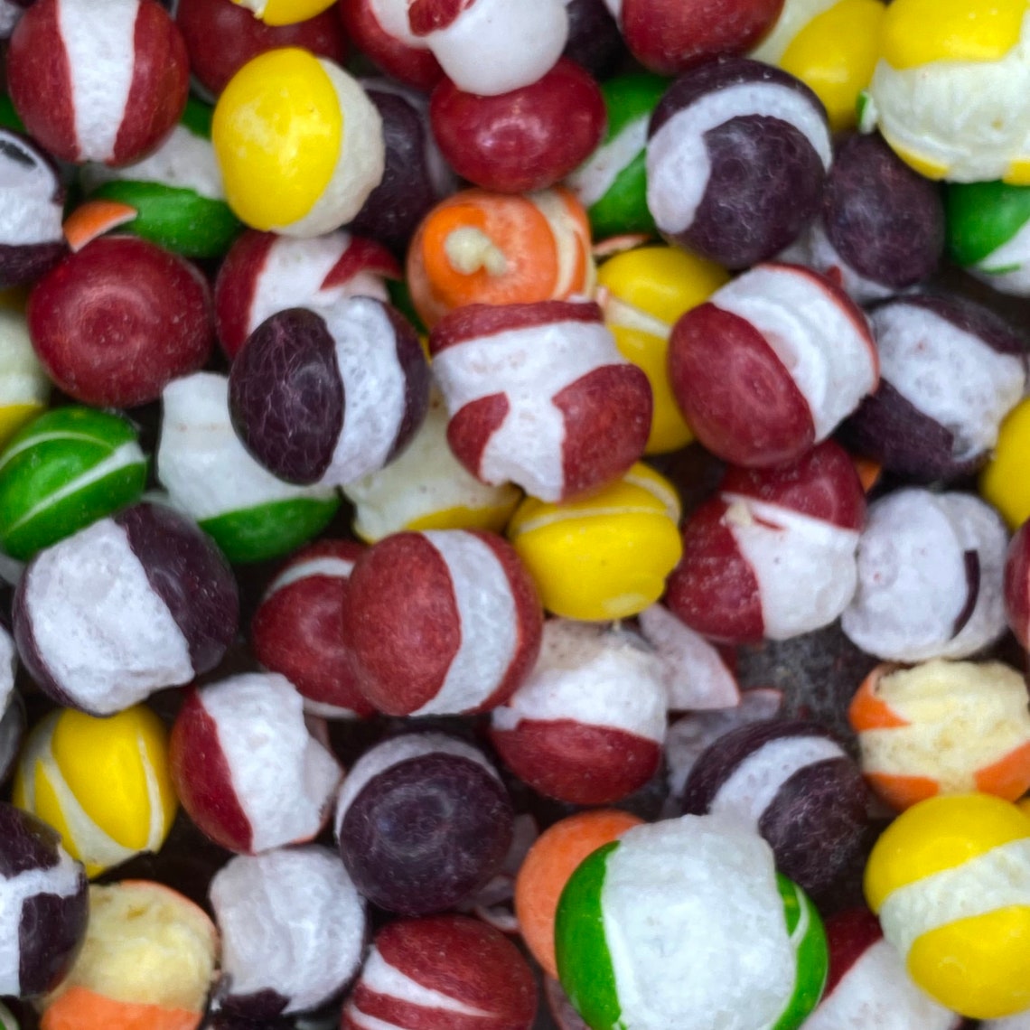 Giant Fruit Balls - Freeze Dried Sweets - Vegetarian & Halal